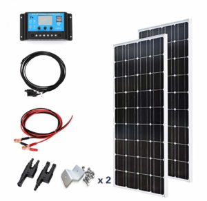 XINPUGUANG kit de panneaux solaires flexibles monocristallin 200w 12v