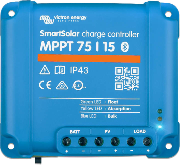 4 régulateur solaire - Smartsolar 75 15